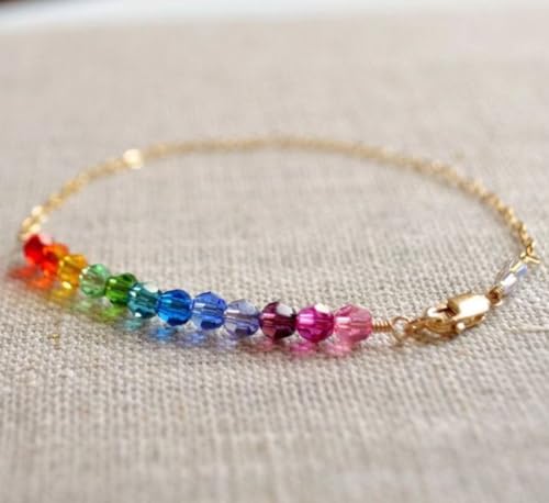 100pcs Adabele Austrian 4mm (0.16 Inch) Small Faceted Loose Round Crystal Beads Golden Yellow Champagne Compatible with Swarovski Crystals for Jewelry Craft Making SS2R-428 - color: Gold Champagne, size: 4mm Small (100pcs)