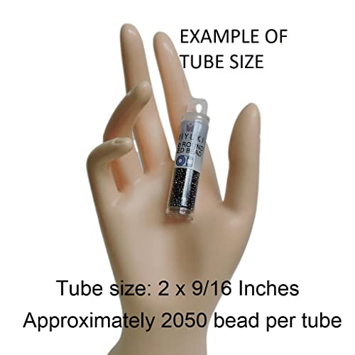 Miyuki Round Seed Bead Size 15/0 8.2g White Pearl