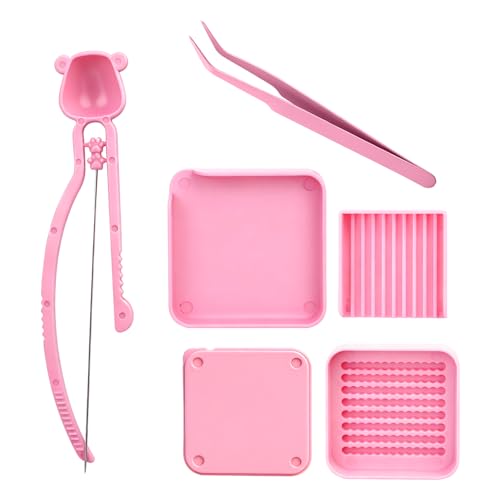 2.6mm Fuse Bead Single Needle Tweezer & Aligner Tray Kit - The Ultimate Set for Efficient Ironing Bead Sorting, Alignment, and Easy Pick-Up