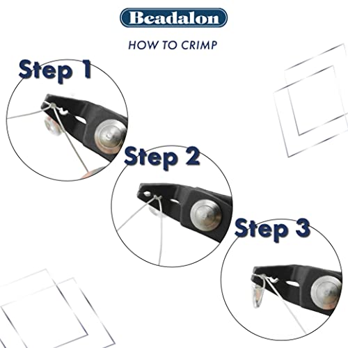Beadalon Crimp Tubes, Size #4, Gold Color, 1 oz, Approx. 600 pc - color: Gold, size: Size #4, 600 pc
