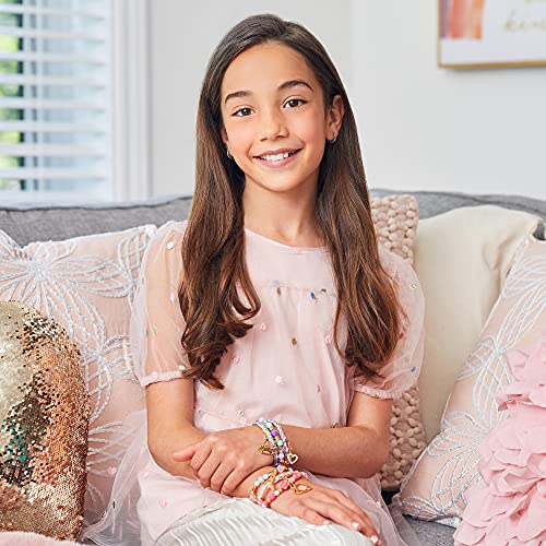Make It Real - Disney Princess X Juicy Couture Hearts of Fashion - DIY Charm Bracelet Making Kit w/Disney & Juicy Couture Charms - Arts & Crafts Bead Kit for Girls & Teens - 6 Bracelets - Ages 8+