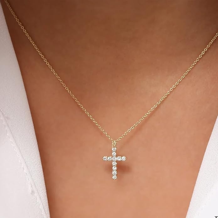 Luxval Lariat Gold Necklace for Women, Dainty Long Necklace 14k Gold Plated/Silver Y-Shaped Pendant Necklaces Trendy Beaded Chain Drop Necklaces Jewelry for Women Gifts
