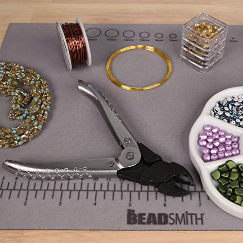 The Beadsmith Side Cutter Parallel Plier, 5.5 inches (140mm), Steel Tool for Jewelry Making, no Spring - style: Side Cutter - 140mm