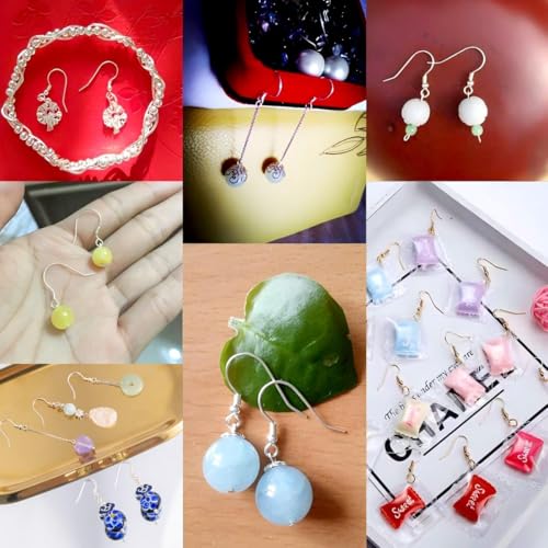3780Pcs Earring Making Supplies Kit, Hardware Pieces Repair Parts With Hooks, Pins, Jump Rings, Backs, Posts and Findings for Jewelry Making