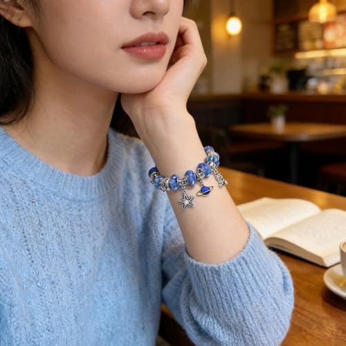 Exway 10 Pcs Snake Charm Bracelet Chain 8.0 Inch Gold and Silver Charm Bracelet Kit Snake Chain Bracelets Chain for Christmas DIY Women Jewelry Making Gifts - color: gold+silver, size: 8.0in