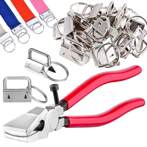 Key Fob Hardware Set - color: 50 Pcs