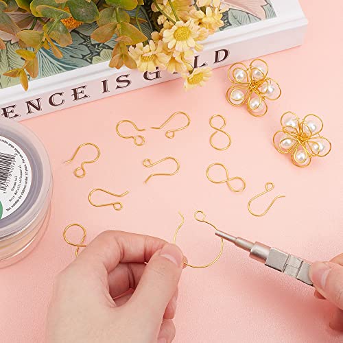 BENECREAT 20-Gauge Jewelry Beading Wire Tarnish Resistant Gold Wire for Jewelry Craft Making, 33-Feet/11-Yard - color: Dark Gold, size: 20-Gauge(33-Feet/11-Yard)
