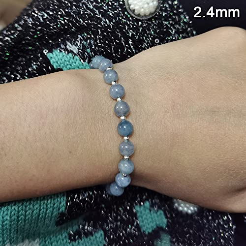 4000 Pieces Tiny Size 2.4mm Silver Iron Metal Spacer Bead Round Loose Beads - size: 2.4mm