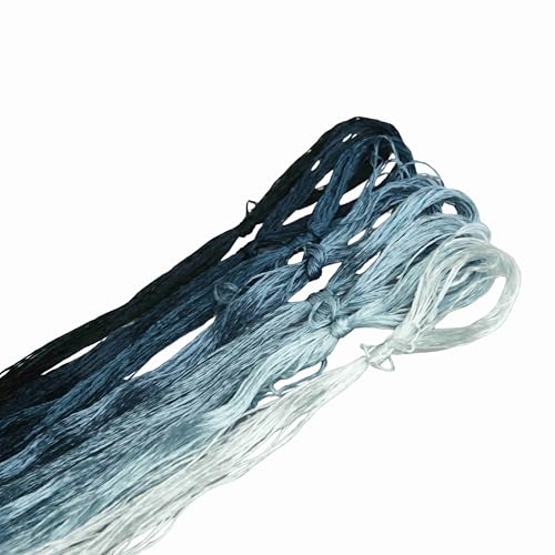 Mulberry Silk Floss Embroidery Thread Floss-Cross Stitch Threads China Silk Woven Jewelry Threads DIY Sewing Kits (13) - color: 13