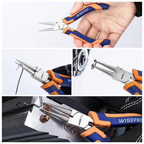 5 Inch Mini Round Nose Pliers, Precision Wire Looping Pliers, for Metal Wire Crimping - style: 5 Inch Round Nose Pliers