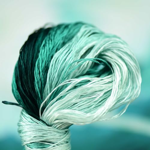 Mulberry Silk Floss Embroidery Thread Floss-Cross Stitch Threads China Silk Woven Jewelry Threads DIY Sewing Kits (53) - color: 53