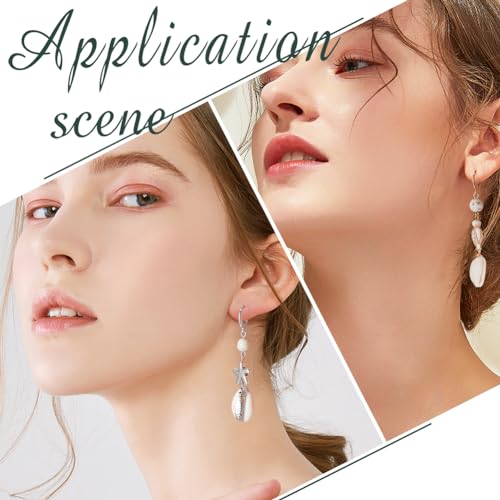 Beebeecraft 1 Box 100Pcs Leverback Earring Findings 18K Gold Plated Stainless Steel Huggie Hoop French Earring Hooks Ear Wire Clasp Clip Dangle for Jewelry Making DIY Findings - color: 100Pcs 18K Gold Platd 304 Stainless Steel #5