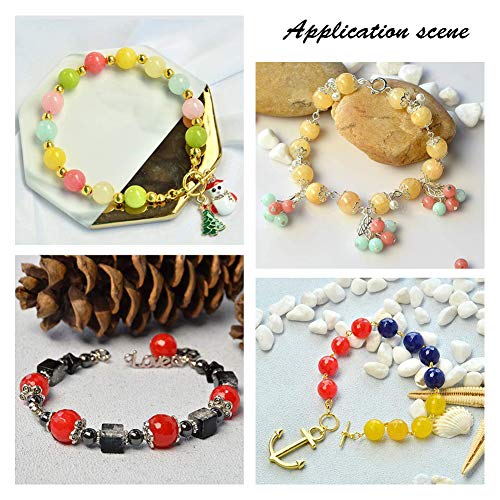 PH PandaHall 1560pcs 24 Color Frosted Glass Beads for Jewelry Making, 6mm Candy Color Frosty Beads Matte Loose Spacer Beads for Friendship Bracelets Necklace Earring Jewelry Making