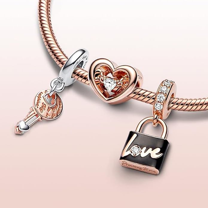 Family Mom Heart Charms 925 Sterling Silver Bead for Bracelets and Necklaces For Women Jewelry Present