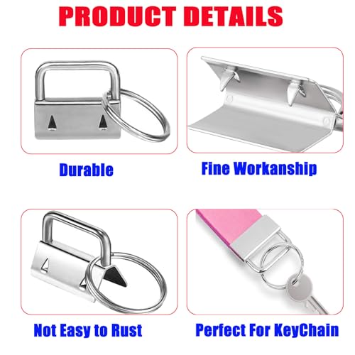 Key Fob Hardware Set - color: 50 Pcs