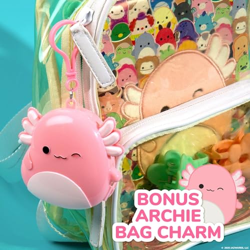Original Squishmallows Archie The Axolotl Bracelet Kit, Friendship Bracelet Kit, Charm Bracelet Making Kit, Gifts for Girls, Squishmallows for Boys, Craft Kits - style: Archie the Axolotyl