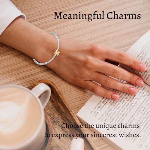 S925 A-Z Bead Charms,Initial Letter Alphabet, 14K Gold Plated, for Bracelet Necklace, Gift for Mothers Nurses Day Graduation Birthday Anniversary, for Girlfriend Family Friend, for Pandora - style: N