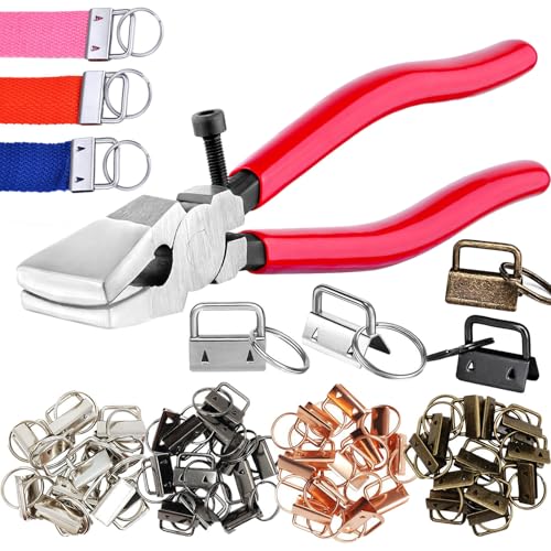Key Fob Hardware Set - color: 60 Pcs