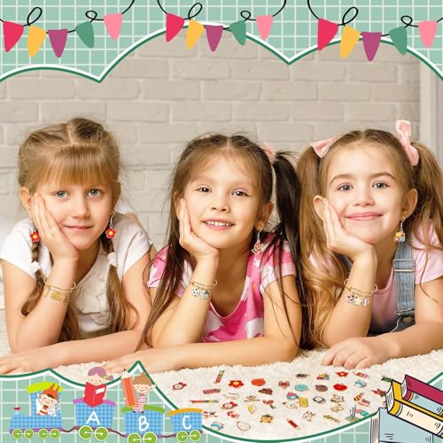 SANNIX 110Pcs Teacher Enamel Charms for Jewelry Making, Student Charms Cute Book Pencil Sports Pendants for DIY Necklace Bracelet Earring Craft Back To School Accessory - style: Back To School