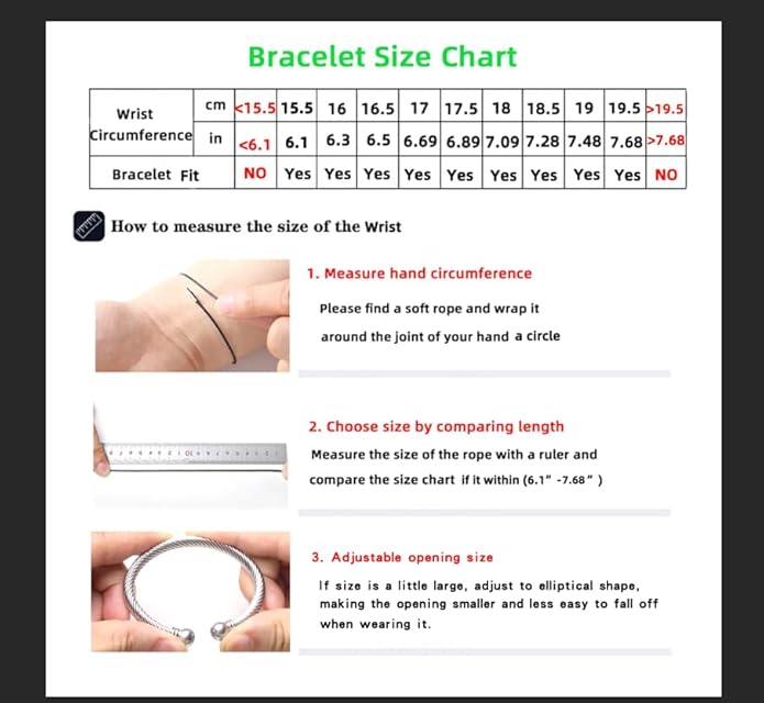 Stainless Steel Twisted Cable Wire Bracelets Adjustable Open Cuff Bangle Bracelet Vintage Jewelry Gift for Women