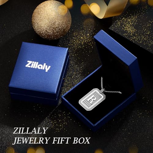 Initial Pendant Necklace Men Women Uppercase Silver Letter Diamond A-Z Stainless Steel Box 22 Inch - color: Silver-E