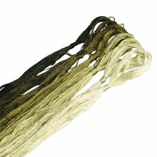 Mulberry Silk Floss Embroidery Thread Floss-Cross Stitch Threads China Silk Woven Jewelry Threads DIY Sewing Kits (108) - color: 108