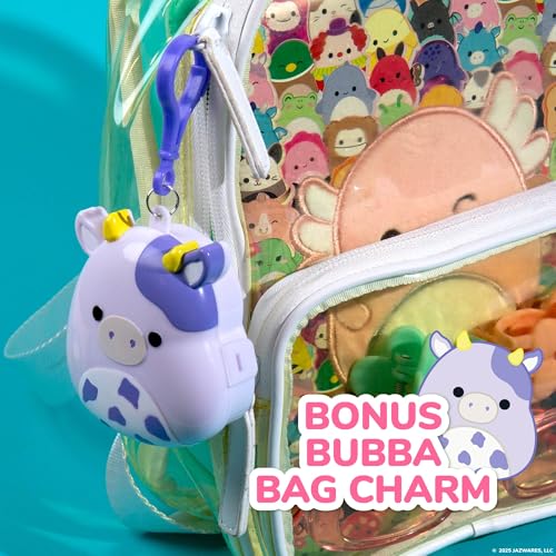 Original Squishmallows Bubba The Cow Bracelet Kit, Bracelet Making Kit, Friendship Bracelet Kit, Charm Bracelet, Charm Bracelet Making Kit, Gifts for Girls, 7 Year Old Girl Birthday Gifts, Crafts - style: Bubba the Cow