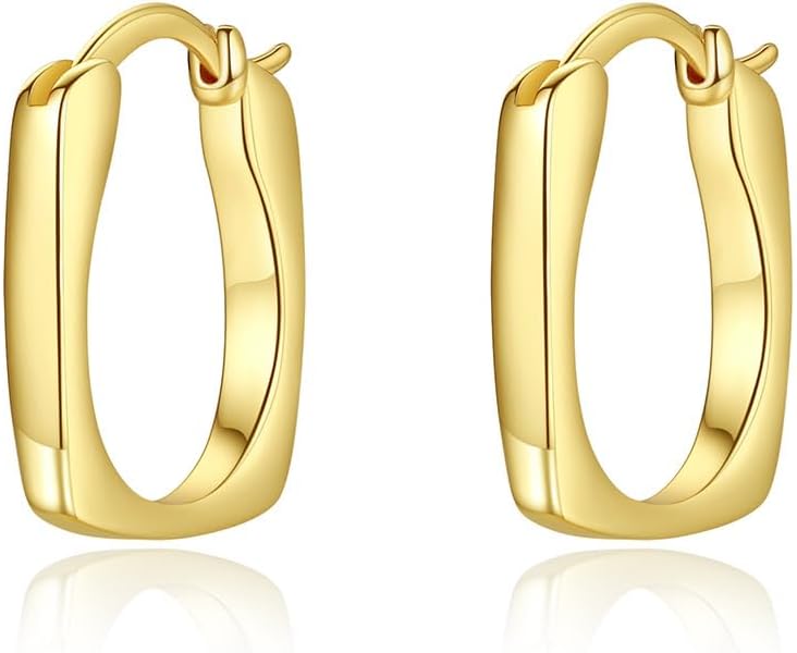 14K Gold U-Shaped Metal Ear Cuff, Stylish & Chic, Modern Design