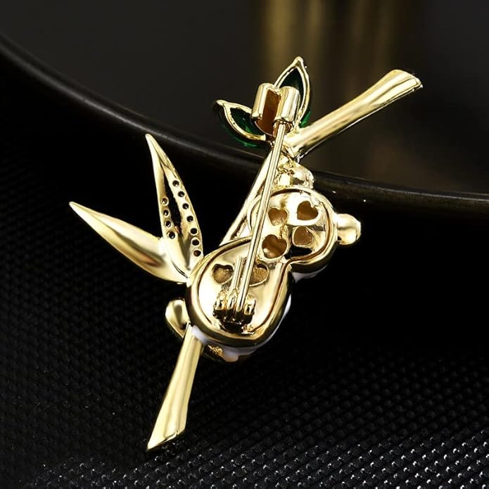 Animal Brooch Insect Bird Brooches Pearl Rhinestone Crystal Brooch 18k Gold-Plated Lapel Pins Jewelry Gifts Birthday Gifts for Women Men