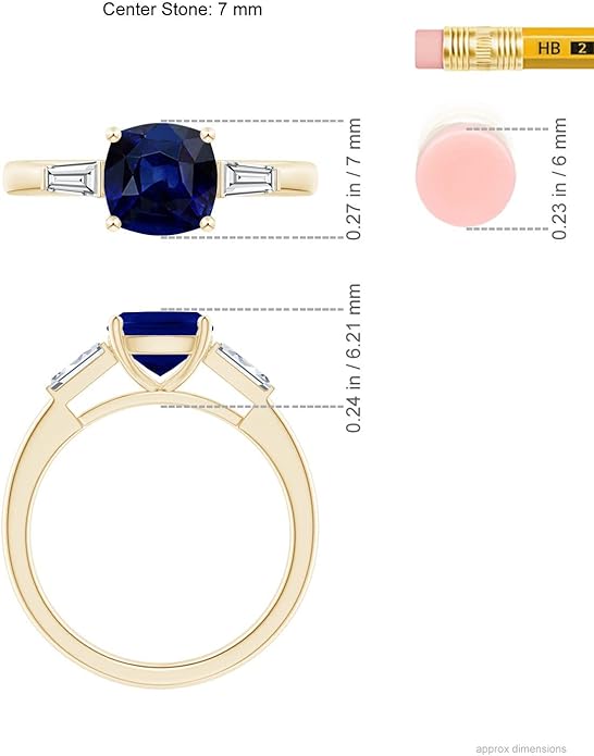 Angara Freshwater Pearl Solitaire Ring for Women | Round Freshwater Cultured Pearl Solitaire Ring in 14K Solid Gold/Silver | June Birthday, Anniversary, Gemstone Jewellery Gift