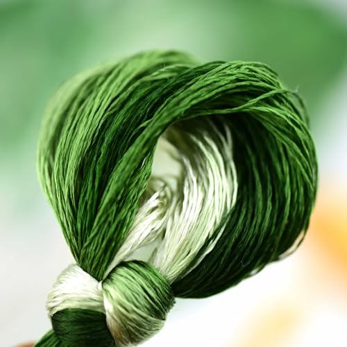 Mulberry Silk Floss Embroidery Thread Floss-Cross Stitch Threads China Silk Woven Jewelry Threads DIY Sewing Kits (45) - color: 45