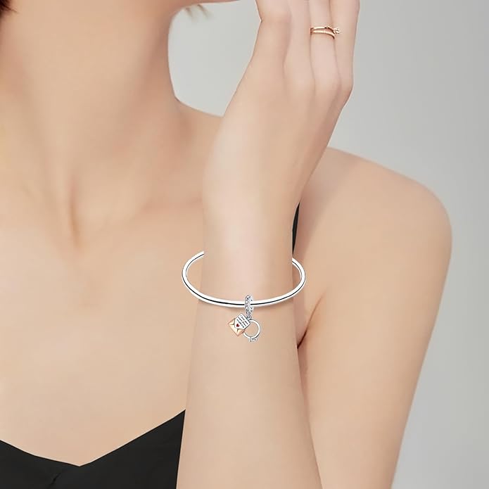 925 Sterling Silver Charms for Bracelets and Necklaces Charms for Women Fashion Jewelry for Women Friend and Mother