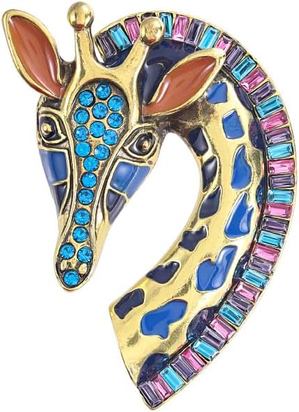 Animal Brooch Insect Bird Brooches Pearl Rhinestone Crystal Brooch 18k Gold-Plated Lapel Pins Jewelry Gifts Birthday Gifts for Women Men