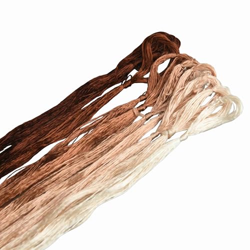 Mulberry Silk Floss Embroidery Thread Floss-Cross Stitch Threads China Silk Woven Jewelry Threads DIY Sewing Kits (111) - color: 111