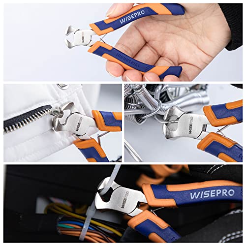 4.2 Inch Mini End Cutting Pliers, Precision End Nippers, Nail Puller Tool for Zipper Install Stops Repair - style: 4.2 Inch End Cutting Pliers