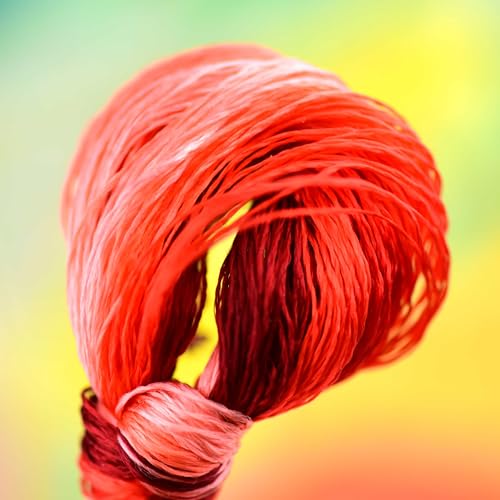 Mulberry Silk Floss Embroidery Thread Floss-Cross Stitch Threads China Silk Woven Jewelry Threads DIY Sewing Kits (42) - color: 42