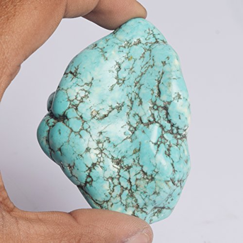 646.00 Ct Certified Rough Turquoise Healing Crystal Natural Blue Turquoise Gemstone BR-594