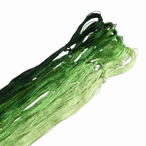 Mulberry Silk Floss Embroidery Thread Floss-Cross Stitch Threads China Silk Woven Jewelry Threads DIY Sewing Kits (109) - color: 109