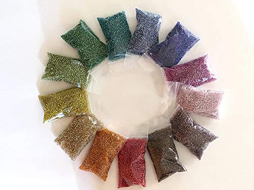 Seed Beads Size:11/0 50 gr / 1.76 oz (Clear) - color: Clear