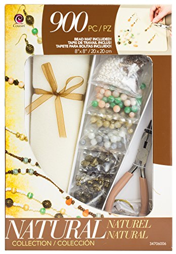 Cousin Jewelry Basics JB34706-006 Class in A Box Kit, Naturals Glass