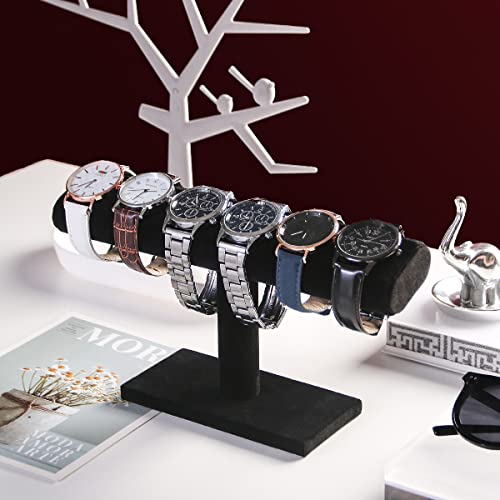 Byken Watch Bracelet Holder,Jewelry Display Stand for Selling (Black)