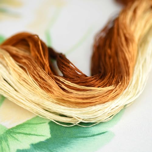 Mulberry Silk Floss Embroidery Thread Floss-Cross Stitch Threads China Silk Woven Jewelry Threads DIY Sewing Kits (58) - color: 58