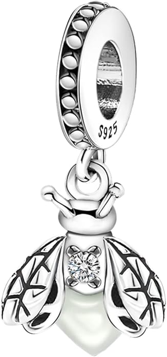 MULA 925 Sterling Silver Charms for Bracelets and Necklaces Airplane Passport Dangle Pendants Beads Butterfly Dragonfly Charms Jewelry Charm for Women