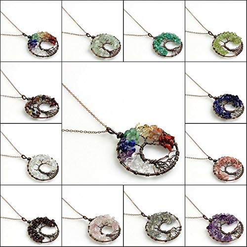 Natural Gemstone Beads Irregular Chips Stone Bead 5-8mm About 450pcs Crystal Loose Rocks Beads for Bracelet Necklace Jewelry Making (Multi)
