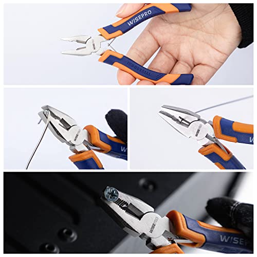 4.7 Inch Mini Combination Pliers, Lineman Pliers, Small Multifunctional Tools with Side Cutter - style: 4.7 Inch Combination Pliers