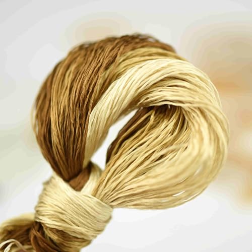 Mulberry Silk Floss Embroidery Thread Floss-Cross Stitch Threads China Silk Woven Jewelry Threads DIY Sewing Kits (54) - color: 54