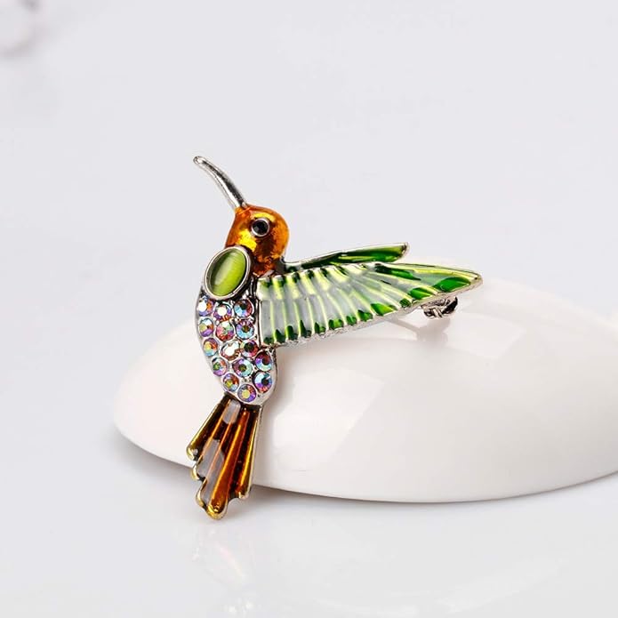 Bird Theme Brooch Pin Cute Bird Animal Brooches Accessories Christmas Birthday Gift for Women