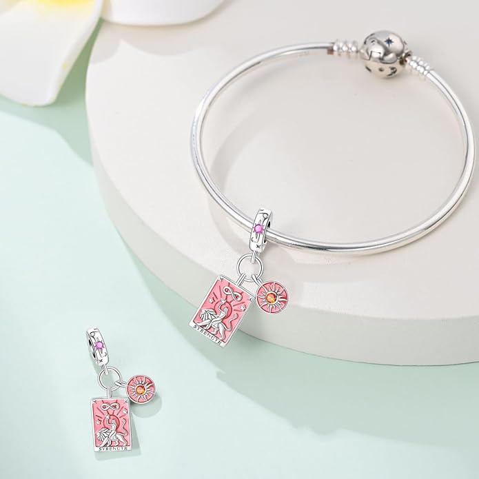 925 sterling silver bracelet necklace pendant, women's jewelry, a charming pendant suitable for matching the original bracelet, perfect for parties, birthdays, and as a jewelry gift