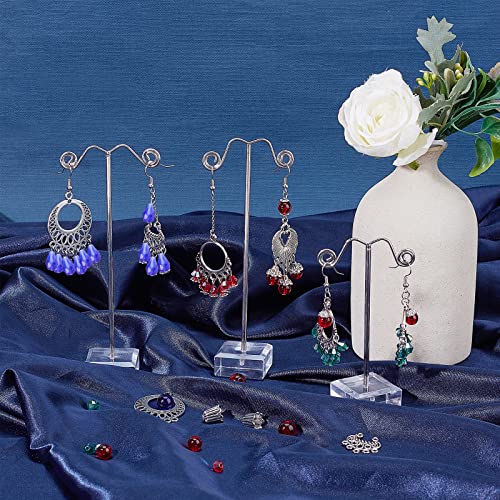 SUNNYCLUE 1 Box DIY Make 10 Pairs Chandelier Bohemian Earring Making Kit Including Flower Tibetan Style Caps Link Connector Charms Glass Beads for Adults Women DIY Earring Jewellery Making - color: 10 Pairs Chandelier Bohemian Earring Making Kit