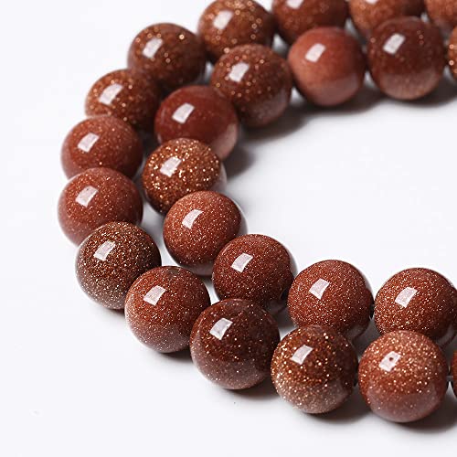 90pcs 4mm Natural Gold Sandstone Beads Gemstone Round Loose Beads for Jewelry Making DIY Bracelet Necklace 15“ (Gold Sandstone, 4mm) - color: Gold Sandstone, size: 4mm